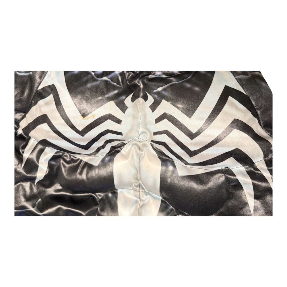 Marvel Venom Costume Child Large 12-14 Padded Jumpsuit Mask Gloves Complete - Picture 6 of 16